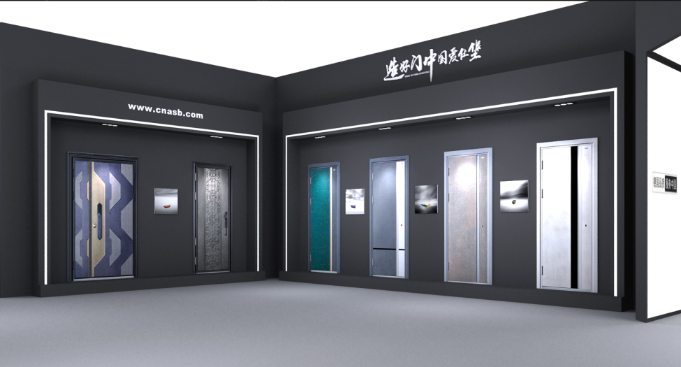 門業專賣店，展廳設計，建材市場裝修設計